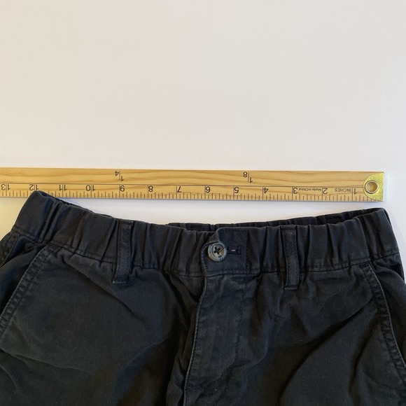 LOT OF 2 Bearbottom Stretch Shorts Mens Small 7" Inseam Chino Black Blue Pockets - Picture 5 of 13